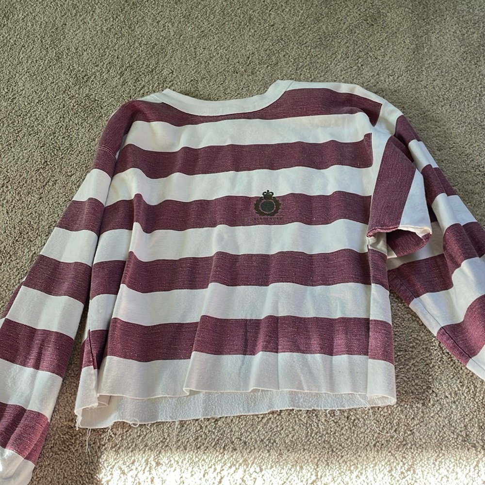 Cropped vintage sweatshirt